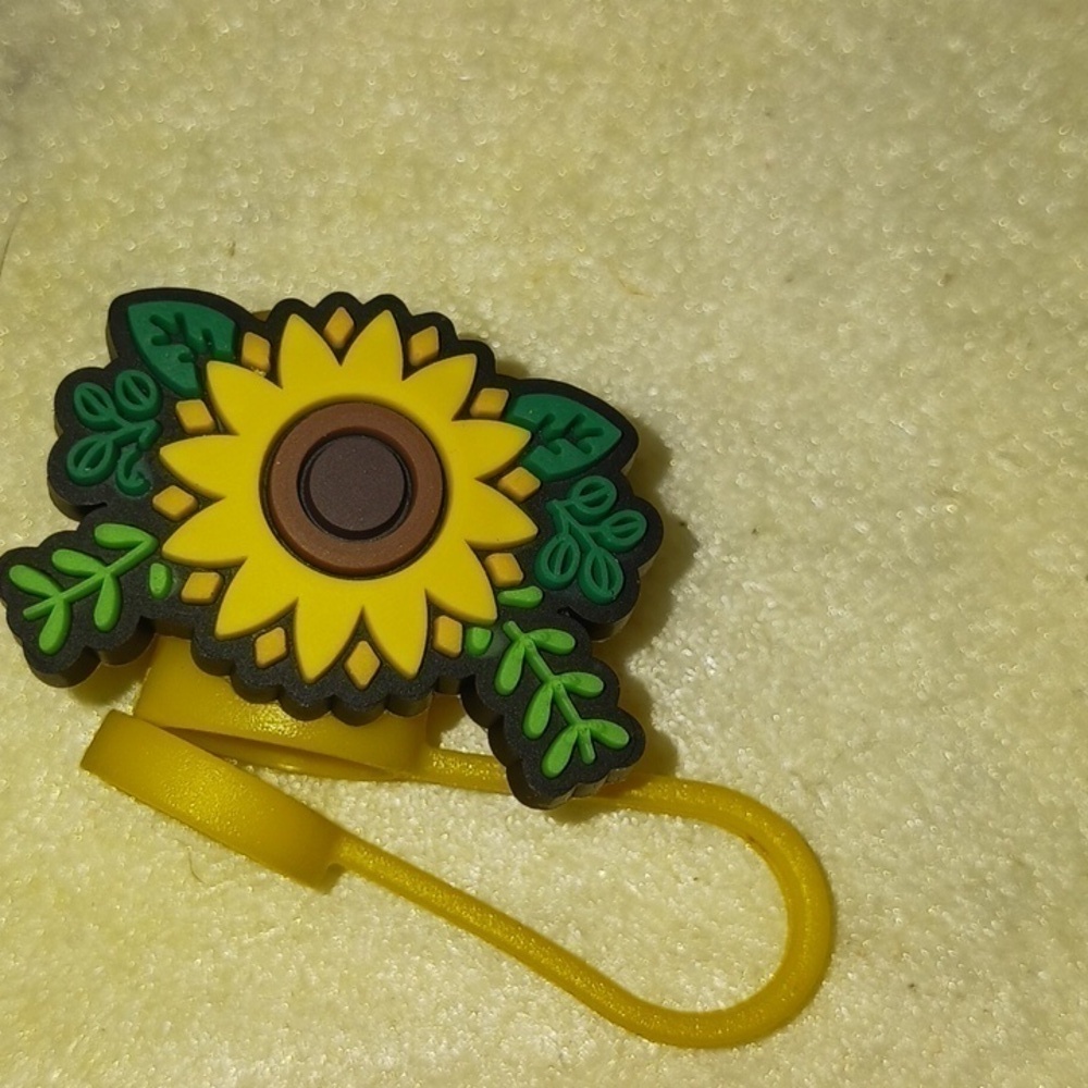 Silicone Reusable Straw Topper 10mm 0.4in